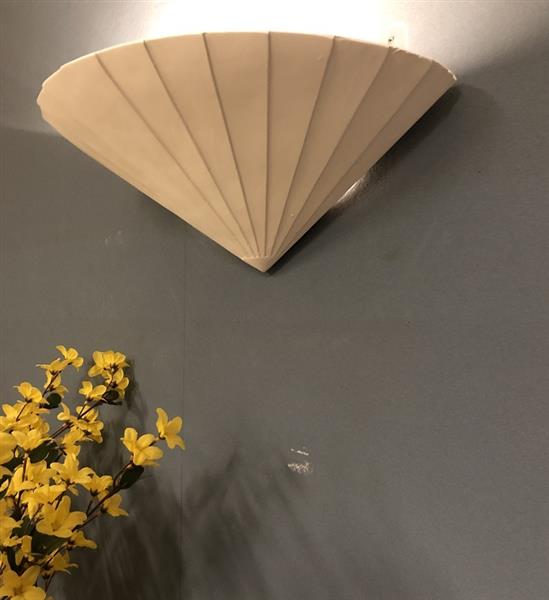 Grote foto wandlamp terracotta steen wit w 3 modern. huis en inrichting overige