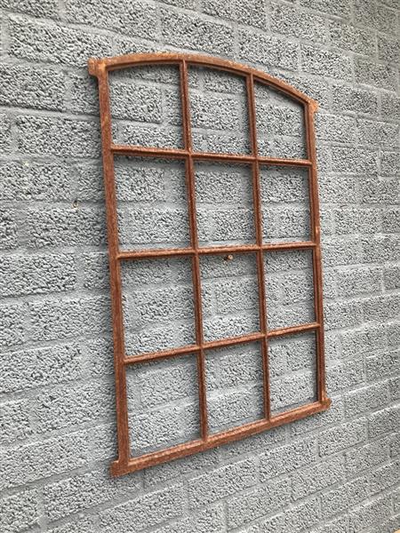 Grote foto schuur stal raam 12 raamvelden ideaal gietijzeren raam voor in de tuinmuur 94.5 x 66.5 cm tuin en terras tuindecoratie