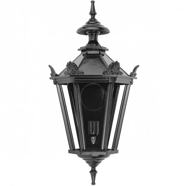 Grote foto buitenlamp 50 cm zwart of groen alu met fitting en glas huis en inrichting overige