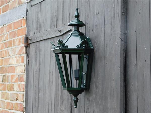Grote foto buitenlamp 50 cm zwart of groen alu met fitting en glas huis en inrichting overige