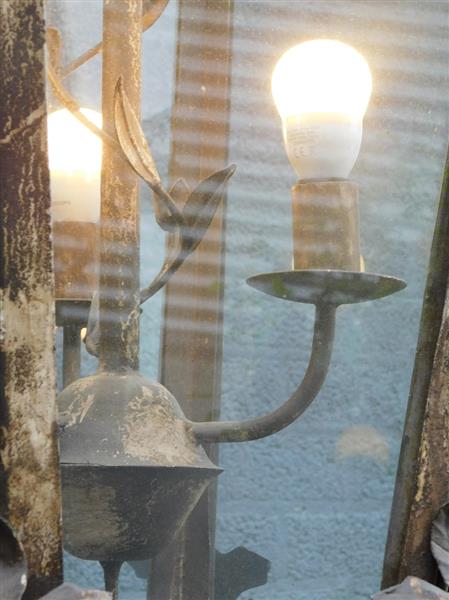 Grote foto prachtige antieke forse hang lantaarn geweldig fraai uniek stuk uniek dus 1 x huis en inrichting overige