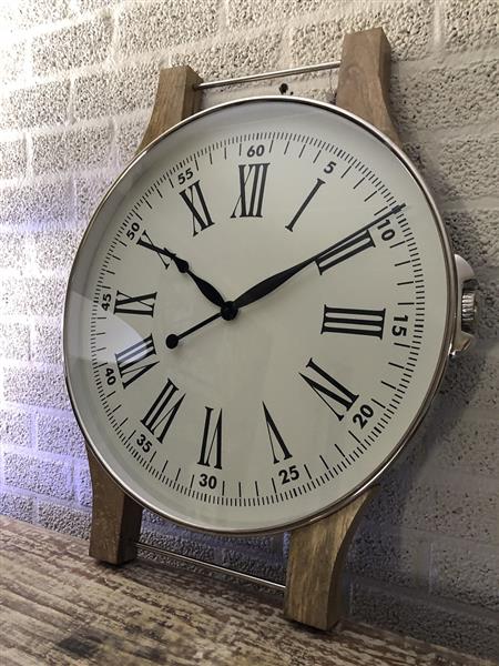 Grote foto prachtig fors wand horloge portugieser zeer stijlvol huis en inrichting overige