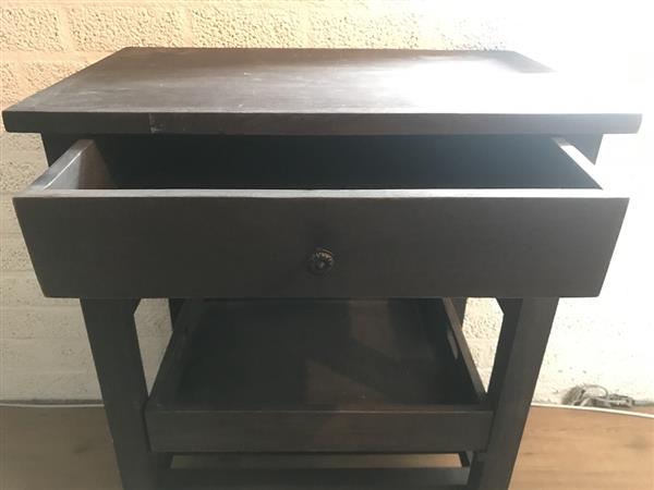 Grote foto een koloniaal hardhouten serveertafel rolbare tafel maar 1 beschikbaar huis en inrichting eettafels