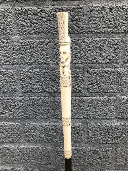 Grote foto indonesische batak spook unieke decoratie ivoor look huis en inrichting woningdecoratie