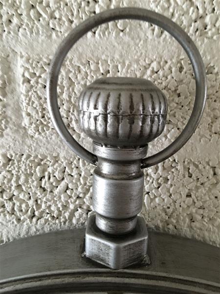 Grote foto grote forse design trendy metalen wandklok. huis en inrichting overige