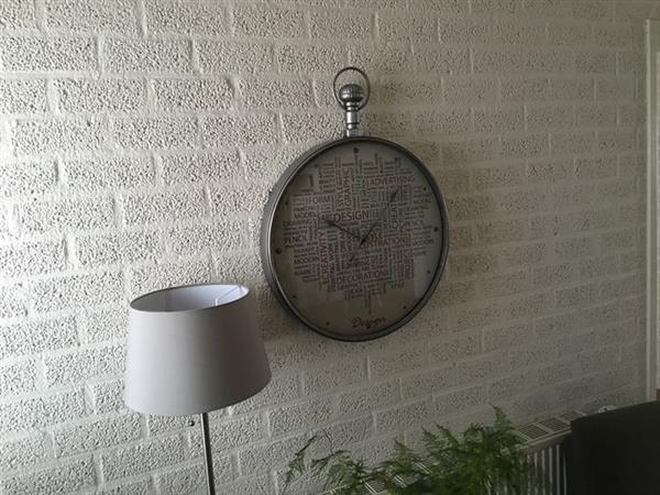 Grote foto design klok als zakhorloge model huis en inrichting overige