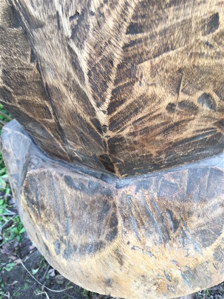 Grote foto indonesische houten hocker huis en inrichting krukken en barkrukken