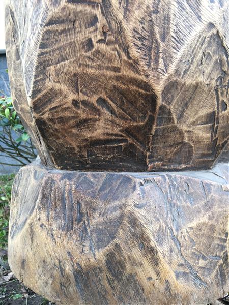 Grote foto indonesische houten hocker huis en inrichting krukken en barkrukken
