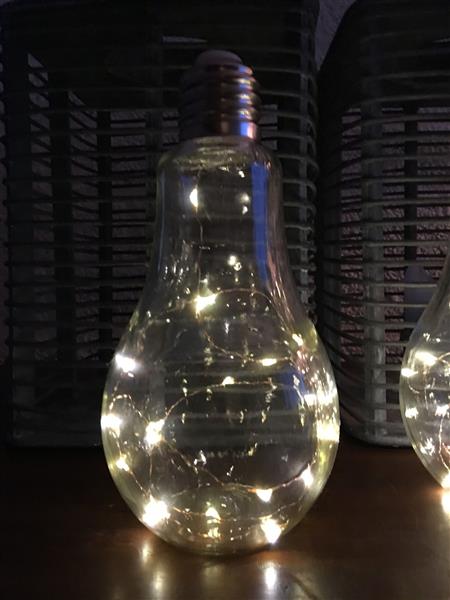 Grote foto led gloeilamp glas staand model prachtig sfeervol huis en inrichting overige