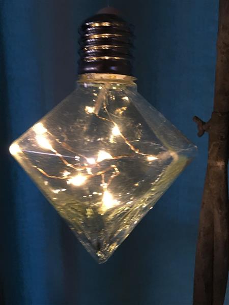 Grote foto led hanglamp glas hangend model prachtig sfeervol huis en inrichting overige
