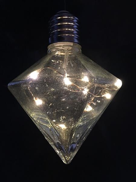Grote foto led hanglamp glas hangend model prachtig sfeervol huis en inrichting overige