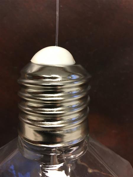 Grote foto led hanglamp glas hangend model prachtig sfeervol huis en inrichting overige