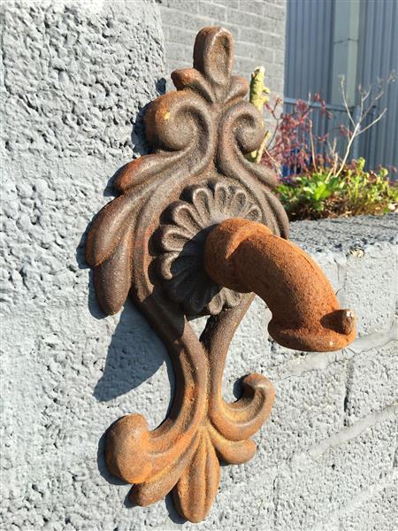 Grote foto waterspuwer voor muurfontein lorelei neptunus tuin en terras overige tuin en terras