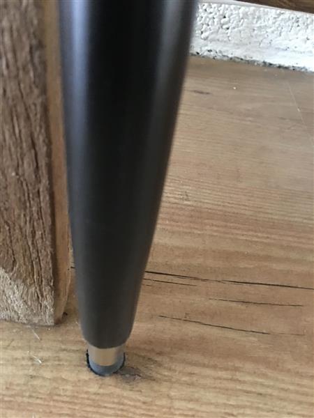 Grote foto edele wandelstok met prachtige aluminium schedelknop kleding dames sieraden