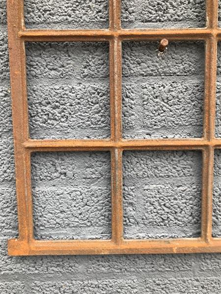 Grote foto schuur stal raam 12 raamvelden ideaal gietijzeren raam voor in de tuinmuur tuin en terras tuindecoratie
