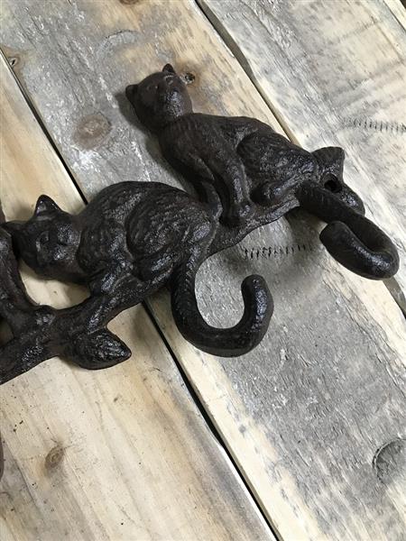 Grote foto katten kapstok haken voor jassen vestiaire garderobe kapstokhaken huis en inrichting woningdecoratie