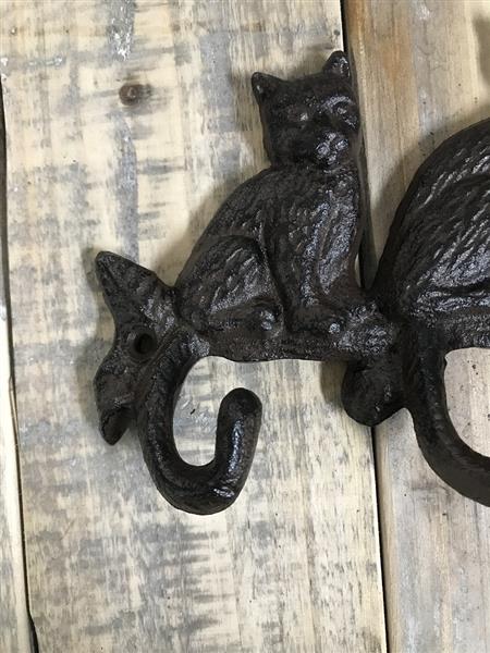 Grote foto katten kapstok haken voor jassen vestiaire garderobe kapstokhaken huis en inrichting woningdecoratie