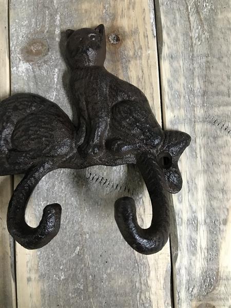 Grote foto katten kapstok haken voor jassen vestiaire garderobe kapstokhaken huis en inrichting woningdecoratie