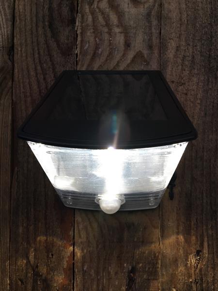 Grote foto mooie wandlamp led solar verlichting bewegingsmelder. huis en inrichting overige