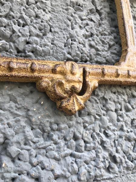Grote foto rustieke garderobe ponderosa kapstok of handdoekrek ijzer bruin huis en inrichting woningdecoratie