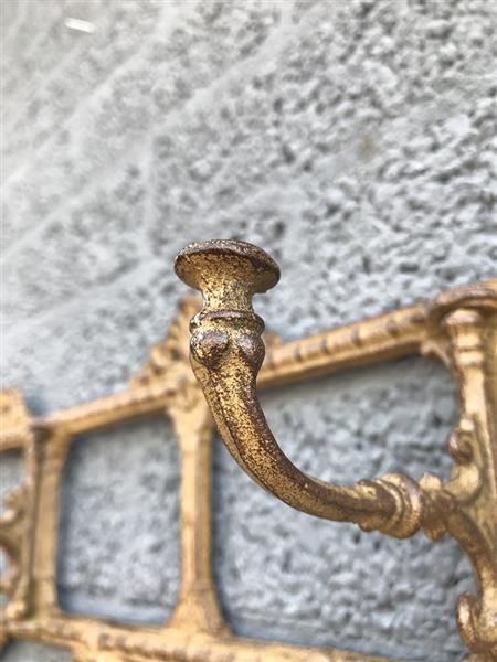 Grote foto rustieke garderobe ponderosa kapstok of handdoekrek ijzer bruin huis en inrichting woningdecoratie