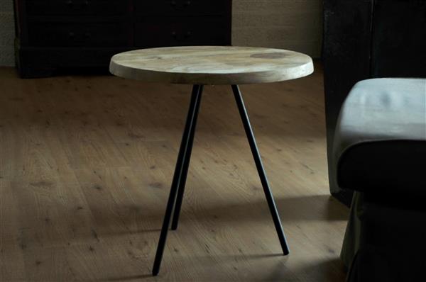 Grote foto koloniaals hardhouten tafeltje huis en inrichting eettafels