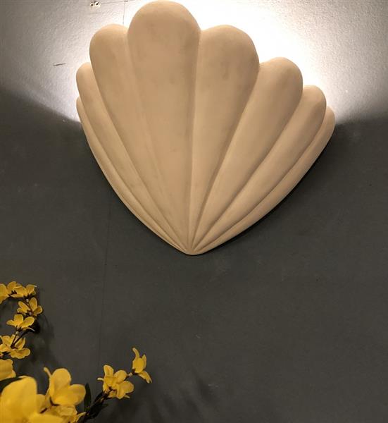 Grote foto wandlamp terracotta steen wit huis en inrichting overige