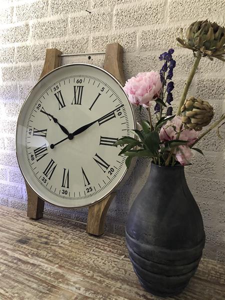 Grote foto prachtig fors wand horloge portugieser zeer stijlvol huis en inrichting overige