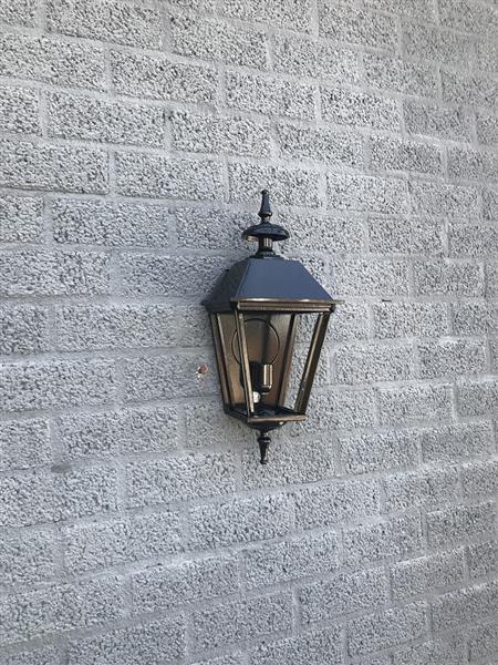 Grote foto buitenlamp hotel buitenlamp voordeur wandlamp zwart 52cm huis en inrichting overige