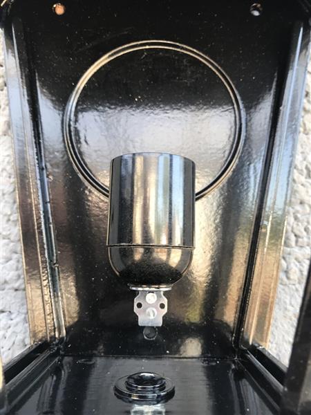 Grote foto buitenlamp hotel buitenlamp voordeur wandlamp zwart 52cm huis en inrichting overige