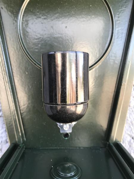 Grote foto buitenlamp hotel buitenlamp voordeur wandlamp groen 52cm huis en inrichting overige