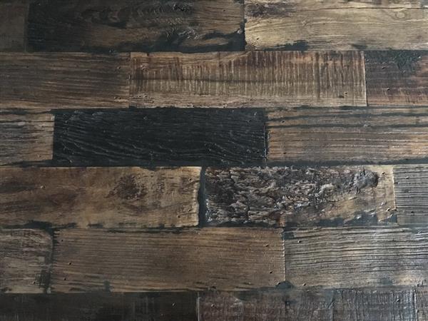 Grote foto robuuste ovale salontafel met fraai houten blad en ijzeren onderstel maar 1 beschikbaar huis en inrichting eettafels