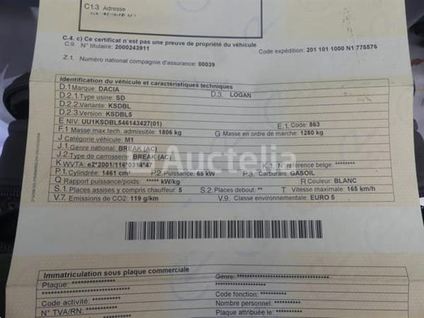 Grote foto ref 22 dacia logan estate 1.5dci auto auto chrysler