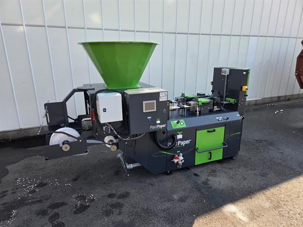 Grote foto ellepot plantpaper semi automatic paperpotmachine 4 lijns agrarisch tuinbouw