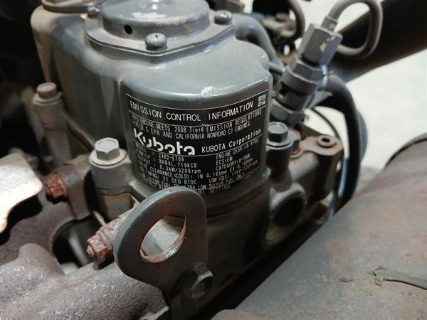 Grote foto kubota dieselmaaier tuin en terras zitmaaiers
