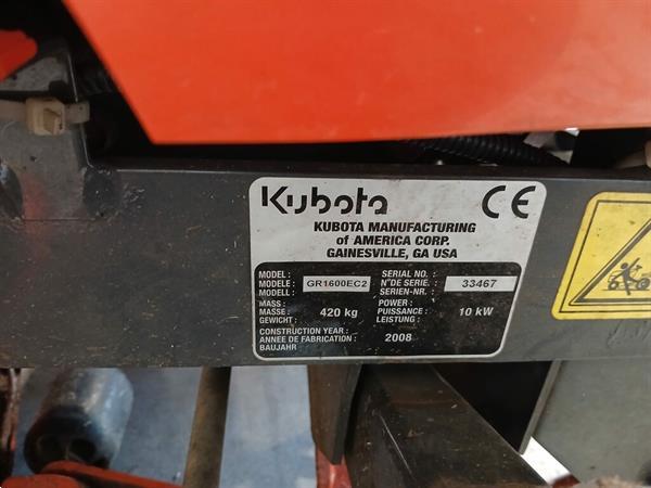 Grote foto kubota dieselmaaier tuin en terras zitmaaiers