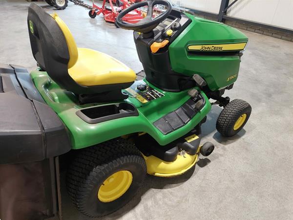 Grote foto john deere x 350r zitmaaier tuin en terras zitmaaiers