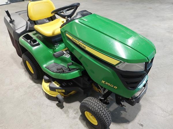 Grote foto john deere x 350r zitmaaier tuin en terras zitmaaiers