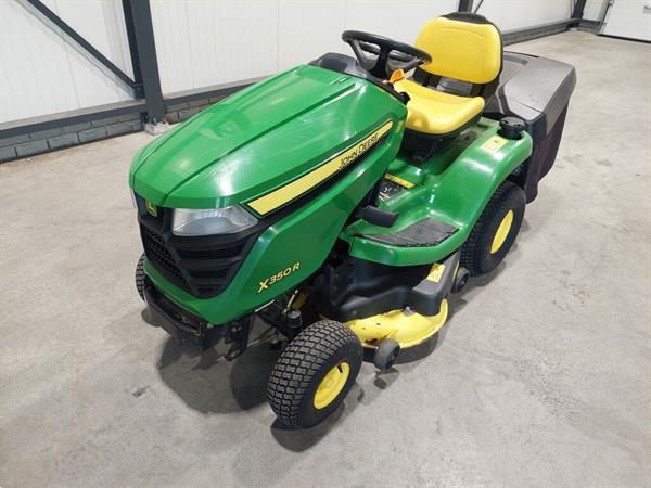 Grote foto john deere x 350r zitmaaier tuin en terras zitmaaiers