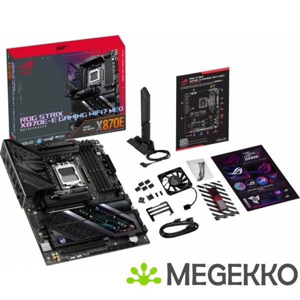 Grote foto asus rog strix x870e e gaming wifi7 neo computers en software moederborden