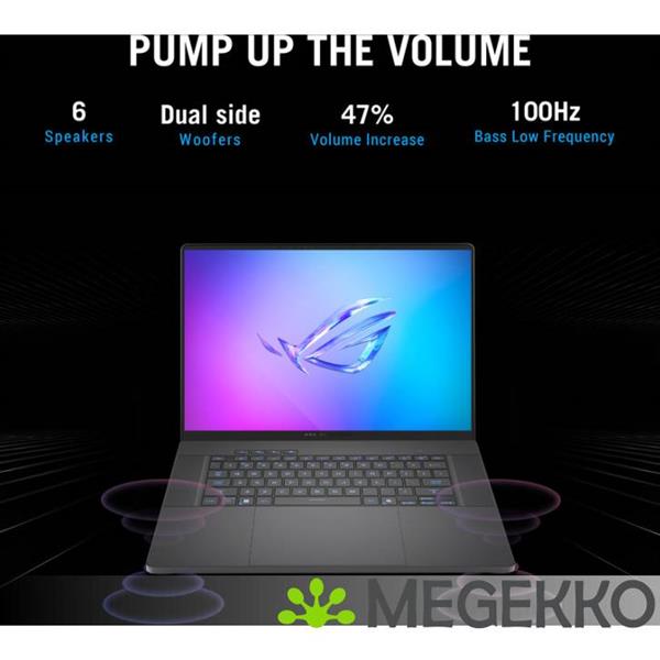 Grote foto asus rog zephyrus g16 gu605cm qr026w 16 intel core ultra 9 rtx 5060 gaming laptop computers en software overige computers en software
