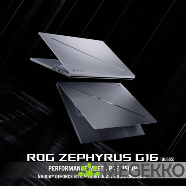 Grote foto asus rog zephyrus g16 gu605cm qr026w 16 intel core ultra 9 rtx 5060 gaming laptop computers en software overige computers en software