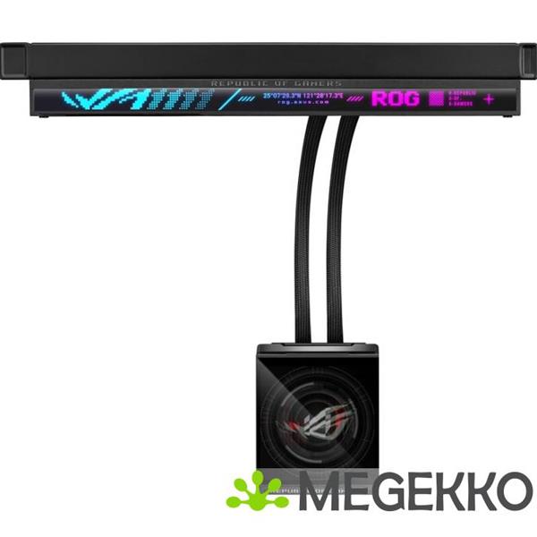Grote foto asus rog strix slc iv 360 argb lcd black computers en software behuizingen en kasten