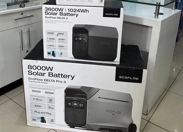 Grote foto ecoflow delta pro 3 portable power station 48kwh witgoed en apparatuur onderdelen en toebehoren