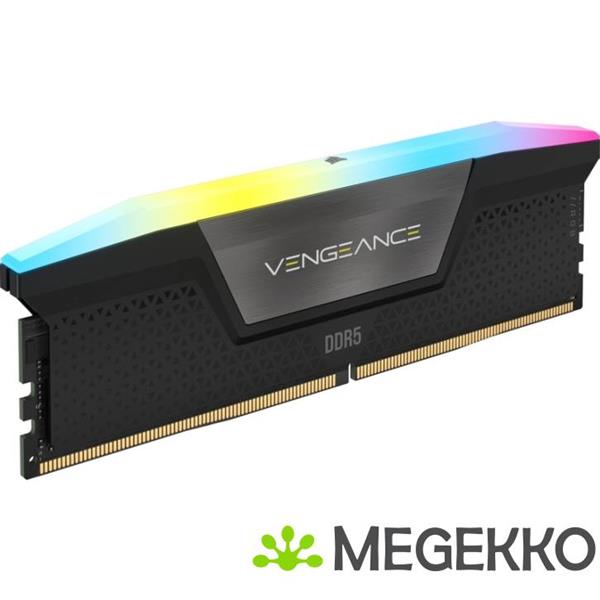 Grote foto corsair ddr5 vengeance rgb 2x16gb 6000 computers en software geheugens