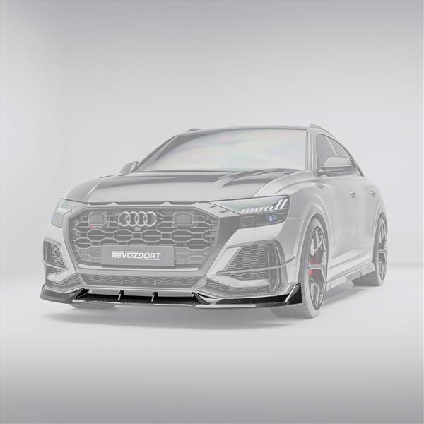 Grote foto audi rsq8 revozport carbon voorlip auto onderdelen tuning en styling