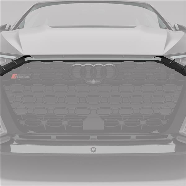Grote foto audi rs3 8y limousine sportback revozport carbon grille auto onderdelen tuning en styling