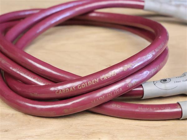Grote foto cardas golden cross audio interconnects xlr 1 0 metre 4 pairs available audio tv en foto onderdelen en accessoires
