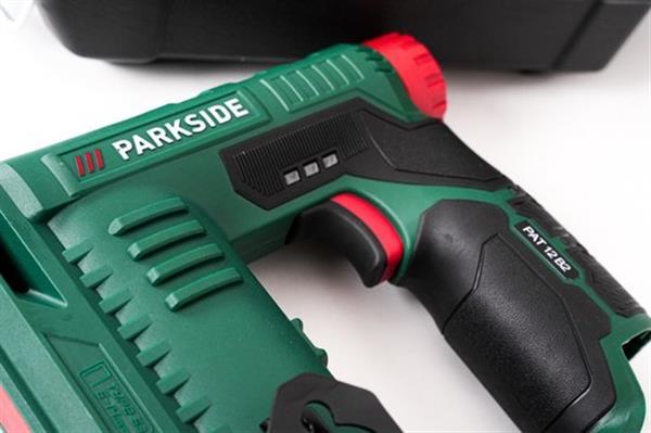 Grote foto parkside accu nietpistool koffer 12v doe het zelf en verbouw gereedschappen en machines