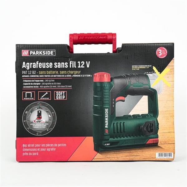 Grote foto parkside accu nietpistool koffer 12v doe het zelf en verbouw gereedschappen en machines